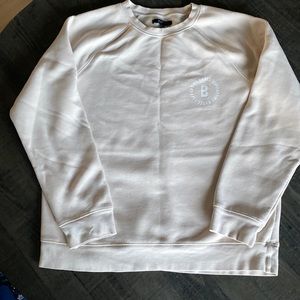 Soft peach Babes sweatshirt